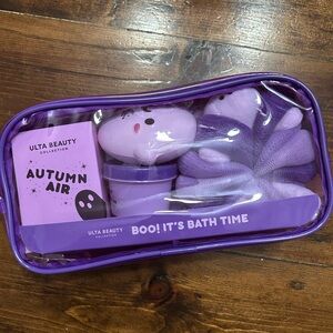 NEW ULTA Beauty Boo! It’s Bath Time Set Cosmetic Bag Fall/Autumn